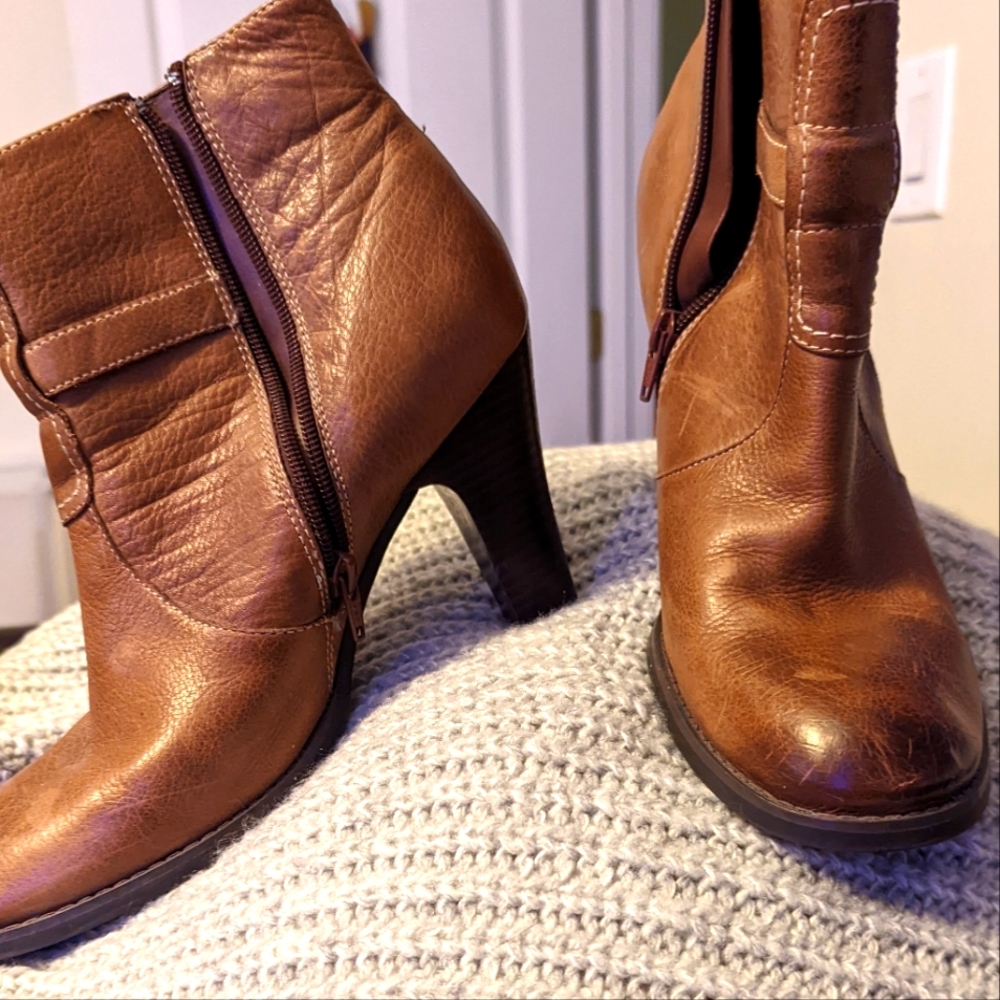 3" ankle boots